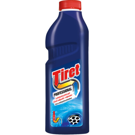 Гель для усунення та профілактики засмічень у каналізаційних трубах Tiret Professional 1 л